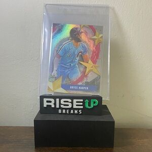 Bryce Harper Stars Of MLB Foil 2025 Topps Series 1 #SMLB-3 Philadelphia Phillies